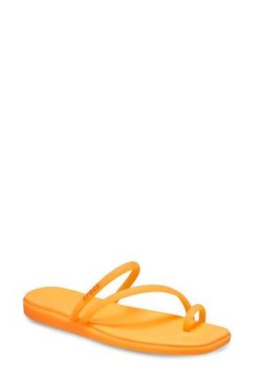 Crocs Miami Frosted Toe Loop Sandal in Orange at Nordstrom Rack, Size 10