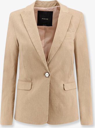 Pinko Freda linen and viscose blazer - PINKO - gender_Woman