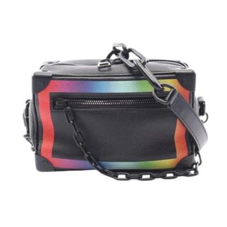 Louis Vuitton Pre-owned Mini Soft Trunk Crossbody Bag - Heren - Pre-owned - Veelkleurig - Maat: ONE Size Leer