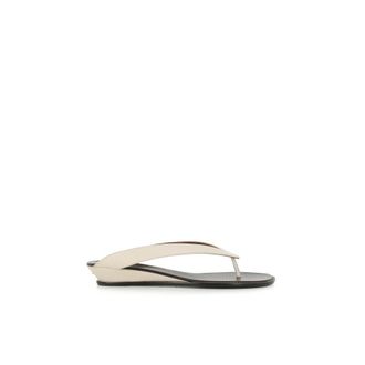 Giuseppe Zanotti Giuseppe Zanotti, Wedges, female, White, Size: 8 1/2 US Thong Wedge Sandal