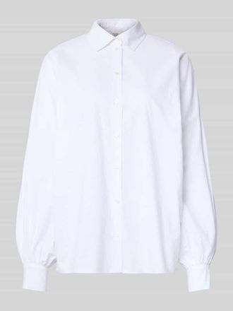 robe légère Regular Fit Hemdbluse aus reiner Baumwolle in Weiss, Größe 34