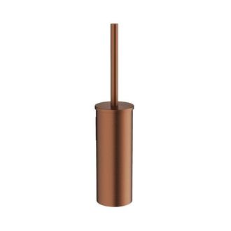 Crosswater MPRO Toiletborstelhouder - wandmodel - geborsteld brons