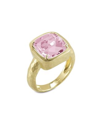 I.Reiss Company 14K 6.00 Ct. Tw. Rose Quartz Cocktail Ring