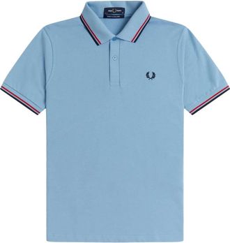 Fred Perry Polo M12 15C - - Tops - Uomo - Blu - XS