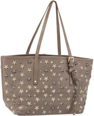 Jimmy Choo London Pre-owned Tote Bags, female, Gray, Size: ONE SIZE Pre-owned Tote Bag