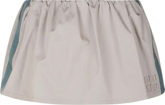 Miu Miu Short Skirt - Dames - Korte rokken - Groen - S - Rokken