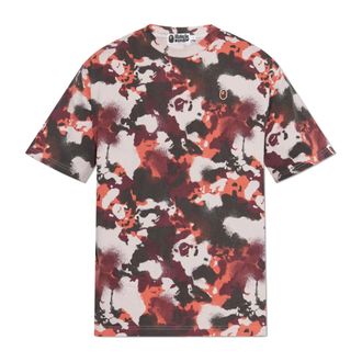 A Bathing Ape T-Shirts, male, Red, Size: 2XL T-shirt with logo