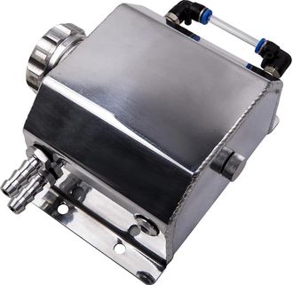 OEM Dep&oacute;sito De Recuperaci&oacute;n De Refrigerante, Material De Aluminio, Dimensiones 12x5x5 Pulgadas, Compatibilidad Universal Con Veh&iacute;culos, Capacidad De 500 