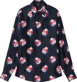 Fendi Camicia Over - Heren - Casual Overhemden - Veelkleurig - M - Overhemden