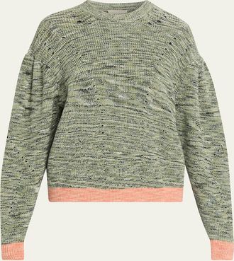 Ulla Johnson Illesa Marled Crewneck Sweater