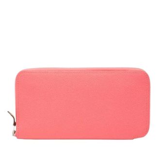 Herm&egrave;s Pre-owned Wallets, female, Pink, Size: ONE SIZE Pre-owned Zip Around Wallet