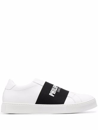 Philipp Plein Sneakers senza lacci - Bianco