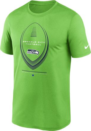Nike Seattle Seahawks Legend Icon Nike Mens Dri-FIT NFL T-Shirt in Green | NKGK3HN78-NDB