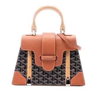 Goyard Pre-owned Goyard Goyardine Saigon Structured PM MBM 120150