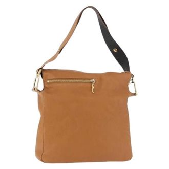 Chlo&eacute; Pre-owned Shoulder Bag - Dames - Pre-owned - Bruin - Maat: ONE Size Leer