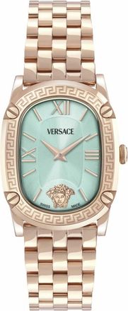Versace Greca Couture Watch - Dames - Horloges - Blauw - ONE Size - Accessoires