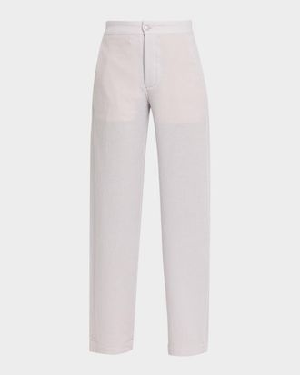 God's True Cashmere Affirmations Cashmere Straight-Leg Pants