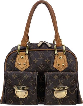 Louis Vuitton Brown Cotton Manhattan (Authentic Pre-Loved)