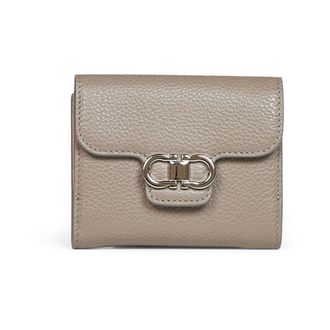 Ferragamo Wallets & Cardholders, female, Gray, Size: ONE SIZE Portafoglio