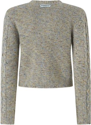 Pinko Sweaters Blue And Green