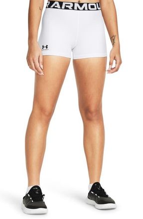 Under Armour HeatGear Shorts in White //Black at Nordstrom, Size Xx-Large