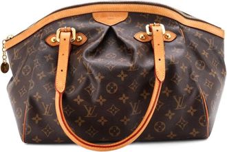 Louis Vuitton Borsa a mano Tivoli GM in tela con monogramma - Marrone