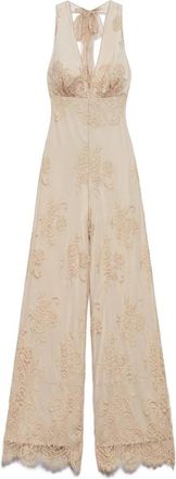 Aniye By Silva Jumpsuit - Dames - Jumpsuits - Beige - S - Katoen - Jumpsuits & Playsuits