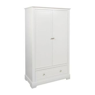 OEM Armoire 2 Portes 1 Tiroir Bellamy Marylou Blanc