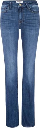 Frame Denim Le Mini Boot Jeans - Dames - Skinny Jeans - Blauw - W25 - Katoen - Jeans