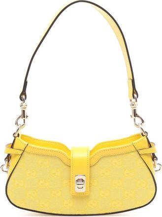 Gucci Pre-owned Gucci Mini GG Canvas Moon Side Shoulder Bag Ladies B7NURVJP8ZC24SAI