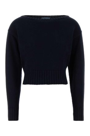 Prada Midnight Blue Cotton Sweater