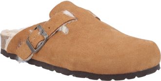 Hush Puppies Jade Leren Damesslippers Tan