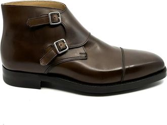 Crockett & Jones Camberley Boot - Heren - Enkellaarsjes - Bruin - 41 1/2 EU - Leer - Schoenen