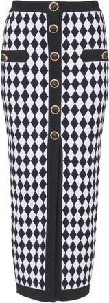 Balmain Mujer, Faldas, Negro, Talla: XS