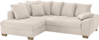 Mr. Couch Ecksofa »Nikita II, L-Form, bis 140kg pro Sitzplatz belastbar« mit Kaltschaumpolsterung, wahlweise mit Bett und Bettkasten