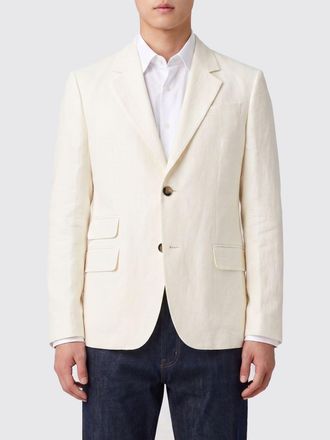 Ami Blazer a monopetto in misto lino