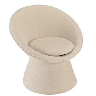 Macabane Sill&oacute;n tapizado en tela beige