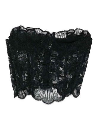 Ermanno Scervino Floral Lace Corset
