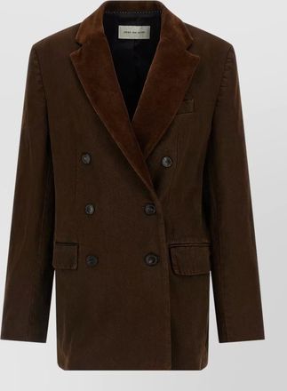 Dries Van Noten befya blazer double breasted tailoring jacket