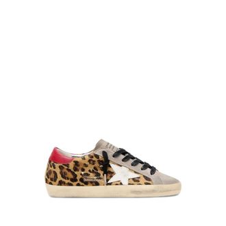 Golden Goose Sneakers, female, Multicolor, Size: 5 US Super-Star Sneakers