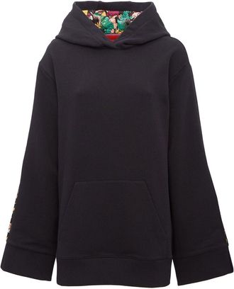 La DoubleJ Girlfriend drawstring hoodie - women - Cotton - M - Black