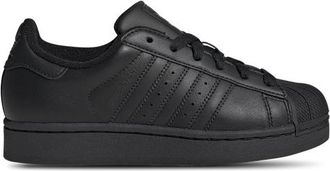 adidas Boys adidas Originals Superstar II - Boys Grade School Basketball Shoes - Black / Black / Black Size 3.5