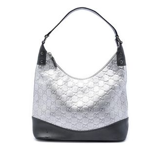 Gucci Pre-owned Gucci Metallic Guccissima Shoulder Bag Ladies WRATZXRE5R1MCBID