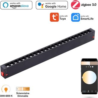 OEM Foco Lineal Led Wifi Zigbee De 18 W Para Rieles Magn&eacute;ticos Smart Track, 230 V Ca, Regulable Entre 3000 Y 6000 K