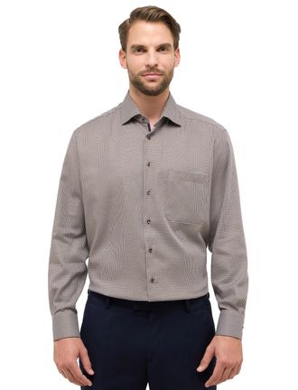 Eterna business overhemd Eterna Comfort Fit bruin