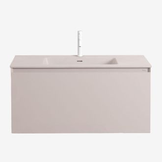 Sklum Sklum - Conjunto De Mueble De Ba&ntilde;o En Madera Con Lavabo Integrado Macrae