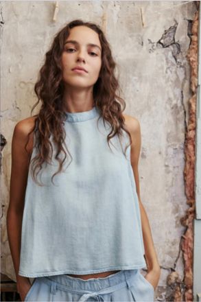 M&eacute;lissa Nepton Cecil Tank In Lt Super Bleached