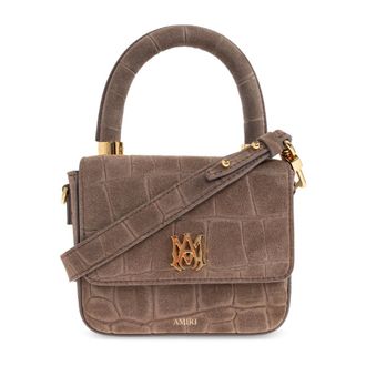 Amiri Handbags, female, Brown, Size: ONE SIZE Micro MA Shoulder Bag
