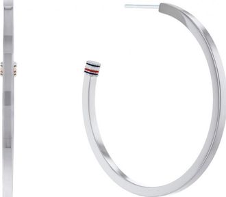 Tommy Hilfiger Womens 2780773 Ladies Earrings - Silver - One Size