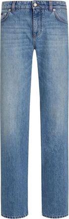 Dolce & Gabbana Straight Jeans - Dames - Regular Fit Jeans - Blauw - S - Denim - Jeans